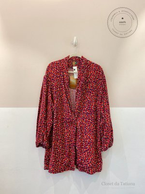 Blazer Estampado Farm | Tam: GG