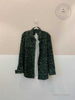 Jaqueta Sarja Onça Maria Filó Verde | Tam: P