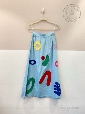 Saia Longa Bordados Fernanda Di Biase | Tam: P