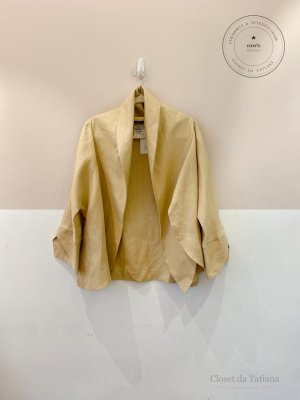 Kimono Linho Denise Sulima U - Bege