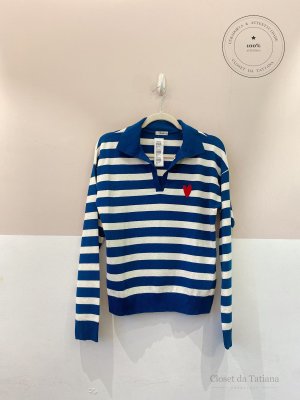 Blusa Tricot Listrada Dupla | Tam: G