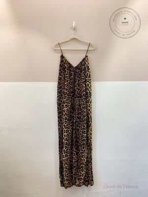 Vestido Midi Onça Maria Filó | Tam: G