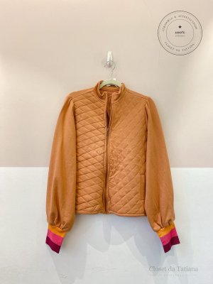 Bomber Matelassê Dress To Caramelo | Tam: G