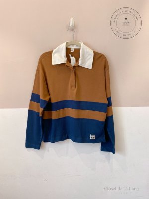 Blusa Manga Comprida Hering Marrom | Tam: P