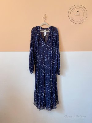 Vestido Marinho Bolas Animale Azul | Tam: 44