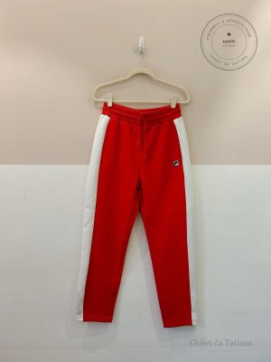 Calça Esportiva Fila Vermelha | Tam: M