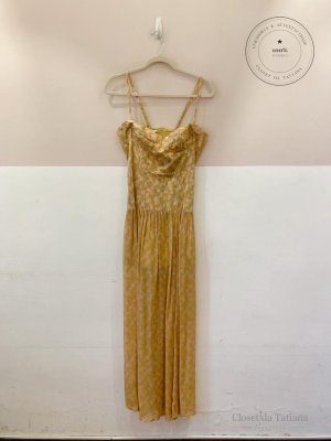 Vestido Longo Estampado Open | Tam: P