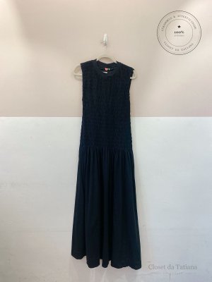 Vestido Midi Lastéx Farm Preto | Tam: G
