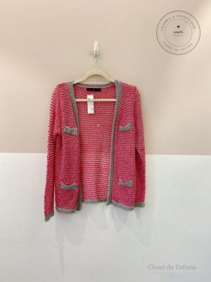Casaqueto Tweed Fios Metálicos Hit | Tam: M