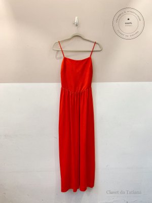 Vestido Midi Dress To Vermelho | Tam: P