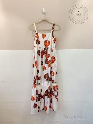 Vestido Midi Anturios Andrea Marques Branco | Tam: 38