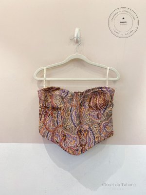 Corset Jacquard Estampado Nv | Tam: M
