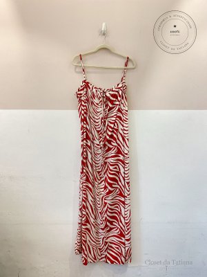 Vestido Midi Estampado Maria Filó | Tam: GG