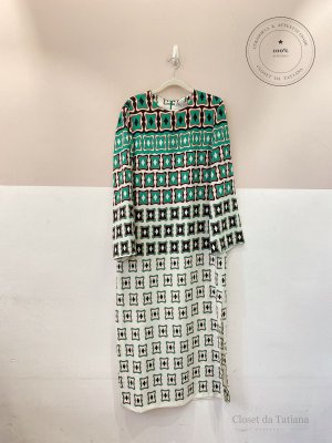 Vestido Midi Estampado Zara | Tam: G