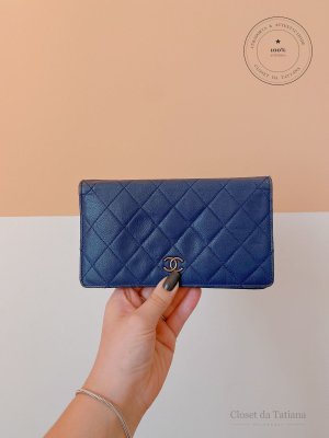 Carteira Chanel - Azul