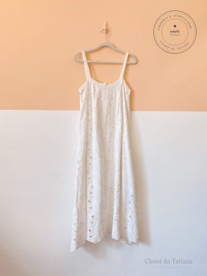 Vestido Bordados Gaya Branco | Tam: PP