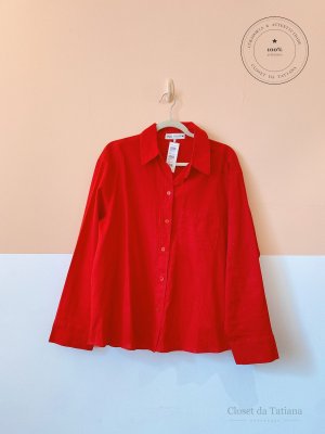 Camisa Zara Vermelha | Tam: G