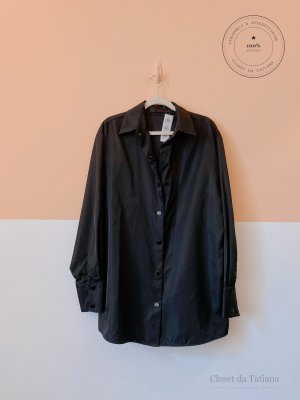 Camisa Botões Animale Preta | Tam: 40