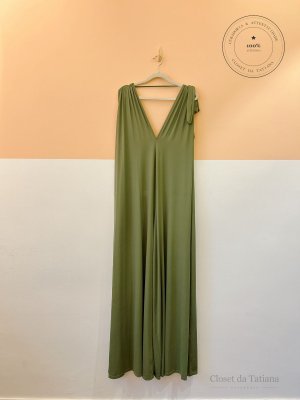 Macacão Malha Fria Mist Verde | Tam: G
