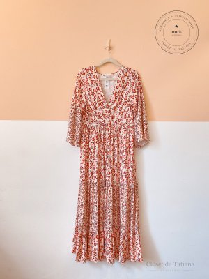Vestido Onça Dress To Rosa | Tam: M