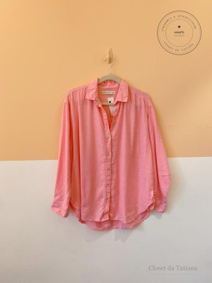 Camisa Linho Hering Rosa | Tam: M