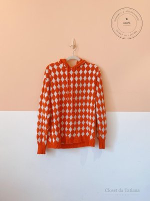 Casaco Tricot Doce Maria Laranja | Tam: M