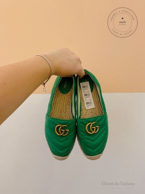 Alpargata Gucci Verde | Tam: 37