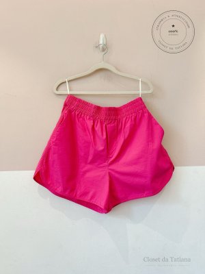 Short Tricoline Pink Pitta | Tam: M