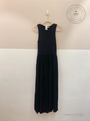 Vestido Midi Peepou Preto | Tam: G