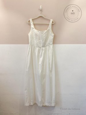 Vestido Midi Corset Dress To Branco | Tam: G