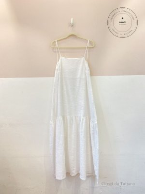 Vestido Midi Pura Branco | Tam: M