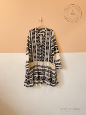 Vestido Curto Estampa Novoa | Tam: M