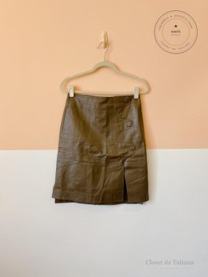 Saia Midi Botões Egray Verde | Tam: 36