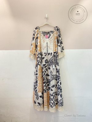 Vestido Longo Estampado Nammos | Tam: M