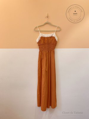 Vestido Detalhe Dress To Bege | Tam: P