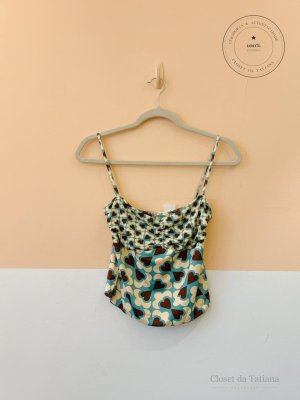 Top Malha Estampado Nv | Tam: PP