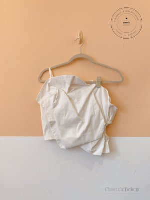 Top Detalhe Zen Branco | Tam: P