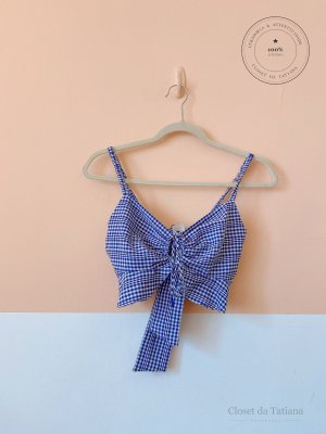 Top Vichy Dress To Azul | Tam: P