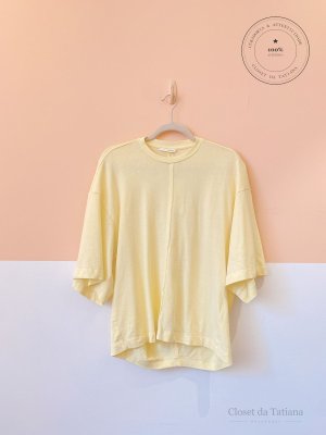 Tshirt Zara Amarela | Tam: P