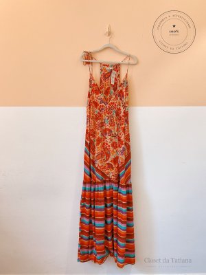 Vestido Estampa Dress To Colorida | Tam: M