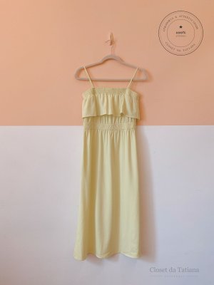 Vestido Camada Maria Filó Verde | Tam: P