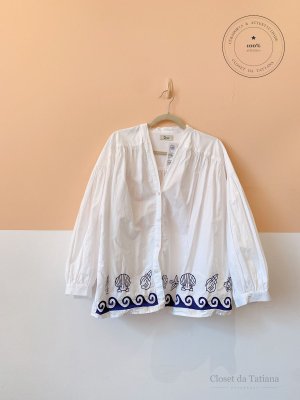 Camisa Bordado Barra Corner | Tam: G