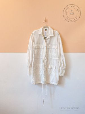 Camisa Maxi Bolsos Farm | Tam: P