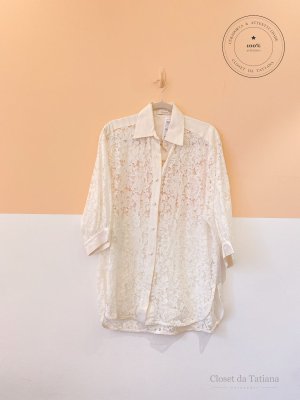 Camisa Renda B Yourself | Tam: P