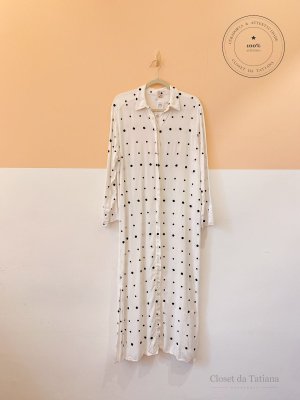 Vestido Bolas Pretas Abrand | Tam: 38