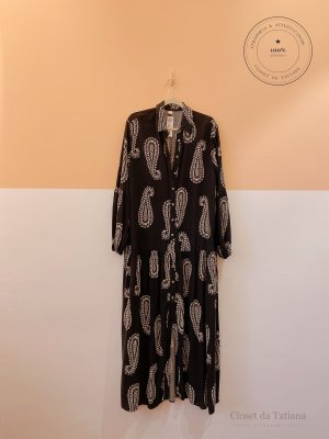Chemise Estampada Renner Preta | Tam: P