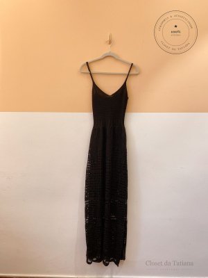 Vestido Tricot Preto | Tam: M