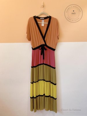 Vestido Camadas Cores Dress To | Tam: P