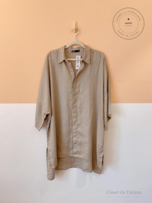 Camisa Linho Handred U - Marrom