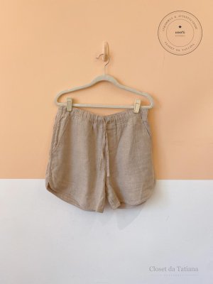 Short Linho Handred Marrom | Tam: P